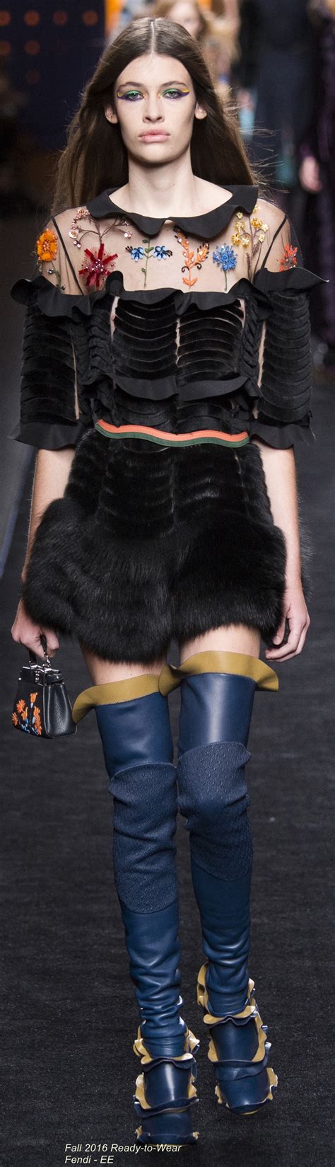 fendi fall 2016 ready to wear|fendi swag outfit for women.